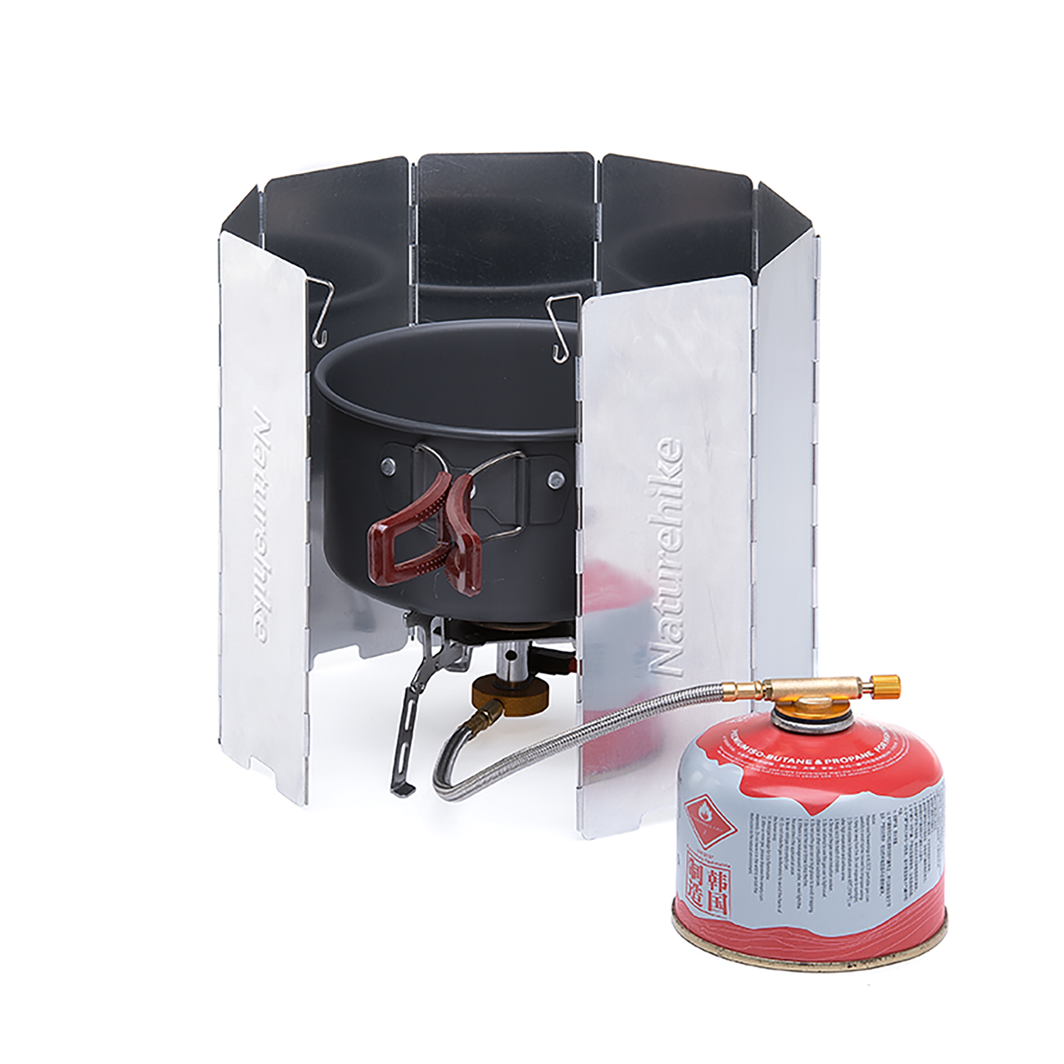 Naturehike větrná zábrana při vaření 248g - 10 stěn